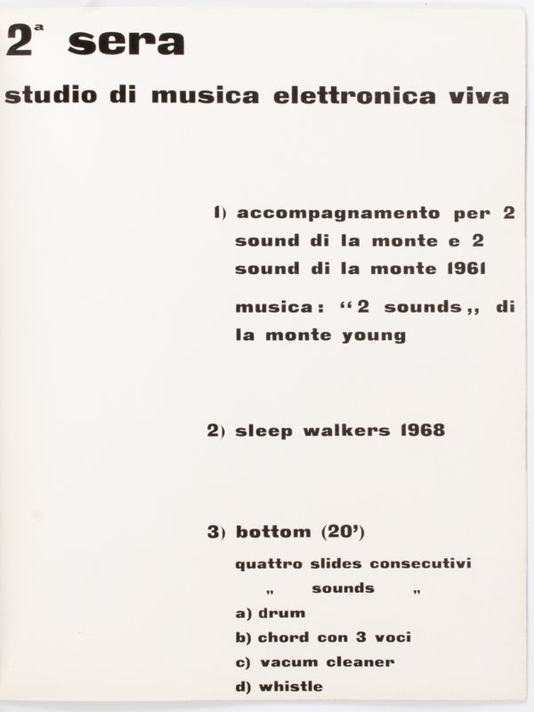 Simona Forti e Altri: Danze-Costruzioni.