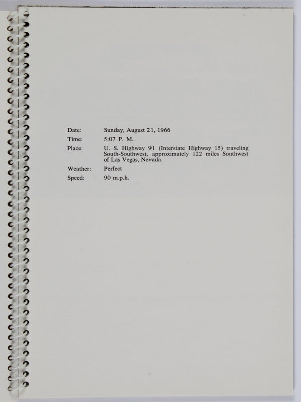 Royal Road Test (Later Printing).