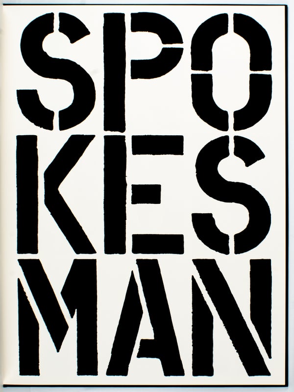 Item #30302 Black Book. Christopher Wool