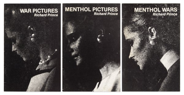 Item #30308 Menthol Trilogy (War Pictures / Menthol Pictures / Menthol Wars). Richard Prince
