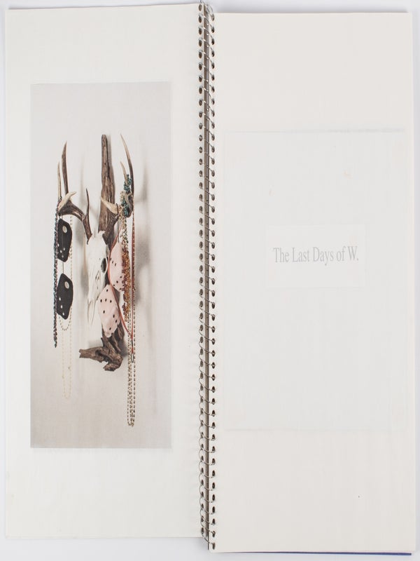 The Last Days of W (Handmade Maquette with Extra-Illustrated Special Edition).