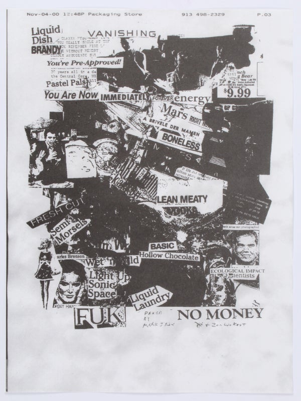 Global Fax Festival: Arkestado por David Hammons.