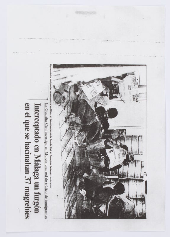 Global Fax Festival: Arkestado por David Hammons.