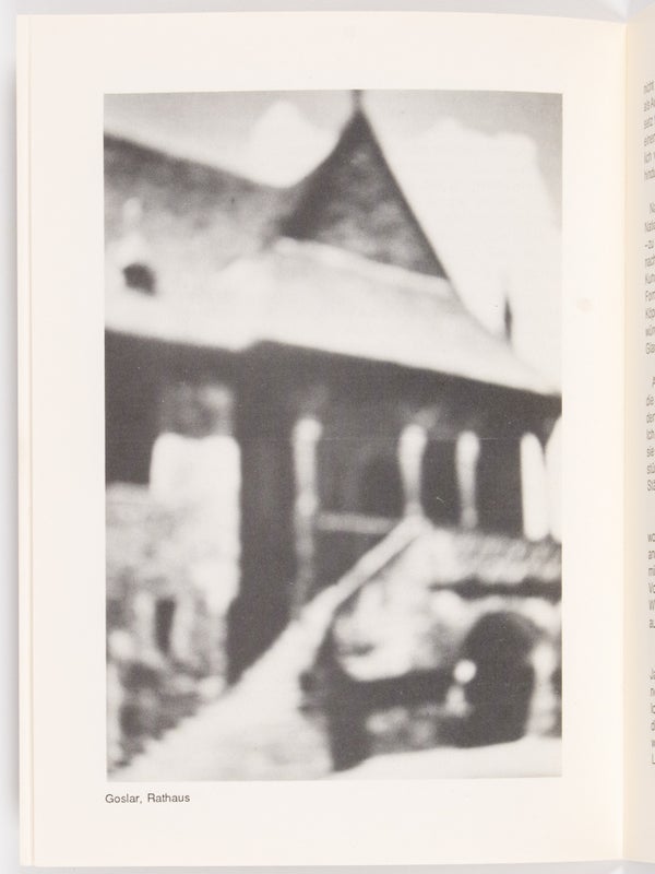 Gerhard Richter: Träger des Goslarer Kaiserrings 1988 / Laudatio zur Verleihung des Kaiserrings in der Kaiserpfalz Goslar am 24. September 1988.