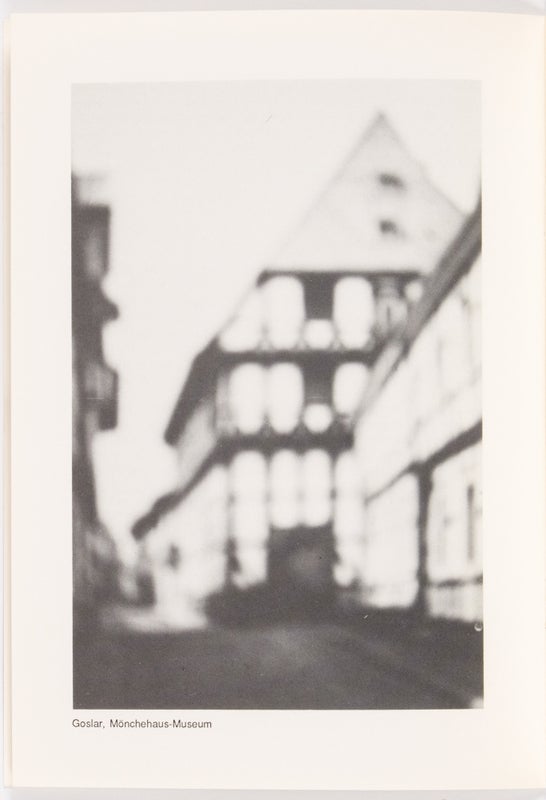 Gerhard Richter: Träger des Goslarer Kaiserrings 1988 / Laudatio zur Verleihung des Kaiserrings in der Kaiserpfalz Goslar am 24. September 1988.