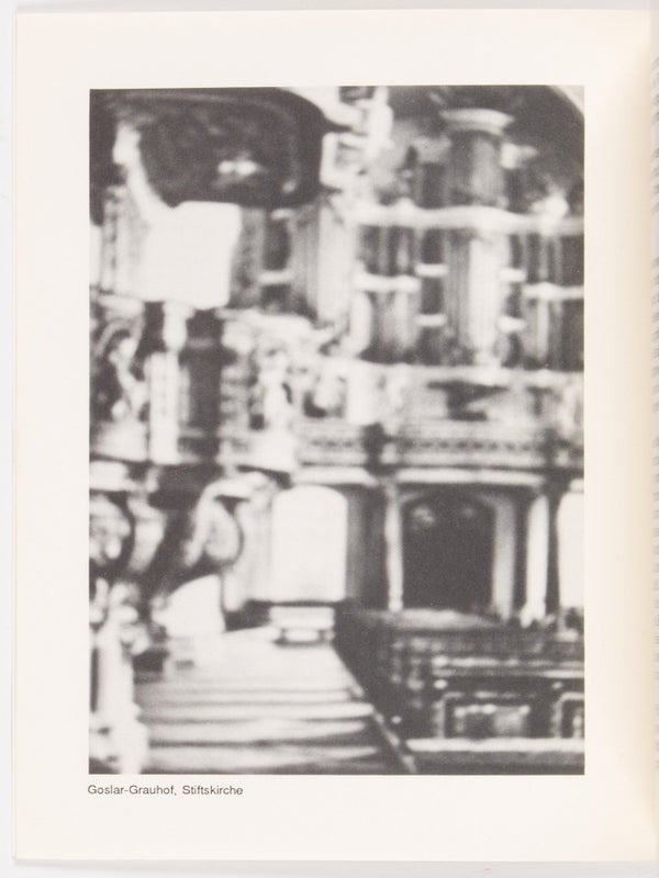 Gerhard Richter: Träger des Goslarer Kaiserrings 1988 / Laudatio zur Verleihung des Kaiserrings in der Kaiserpfalz Goslar am 24. September 1988.