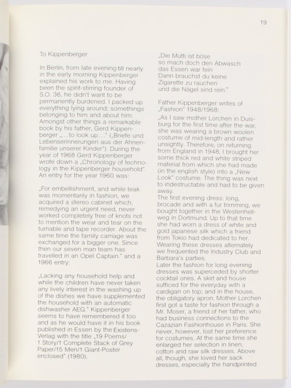 Der Kippenberger: "Das Leben ist hart und ungerecht."