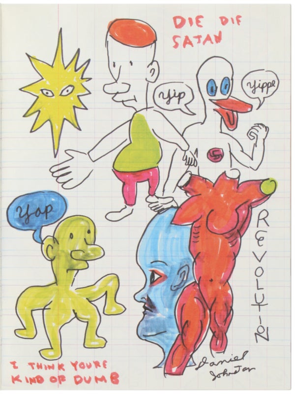 Daniel Johnston (Cahiers de Dessins Contemporains. Numéro 1).