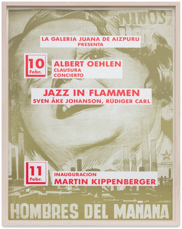 Item #30395 Jazz in Flammen (Signed and Numbered). Martin Kippenberger, Albert Oehlen