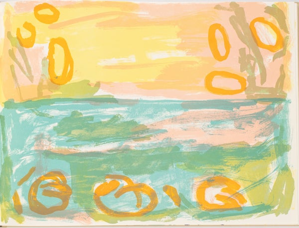 Alba: 7 Gedichte von Ezra Pound (Signed with Illustrated Prospectus).