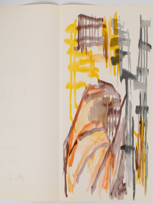 Alba: 7 Gedichte von Ezra Pound (Signed with Illustrated Prospectus).