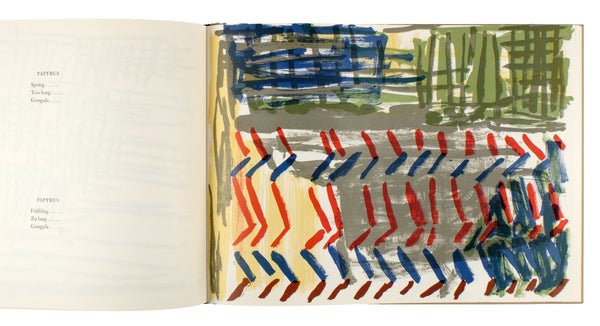 Alba: 7 Gedichte von Ezra Pound (Signed with Illustrated Prospectus).