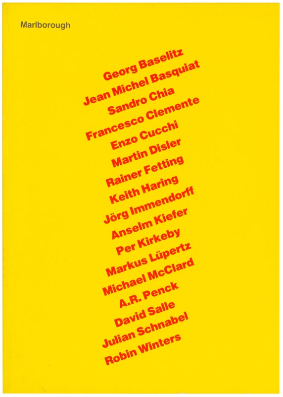 Item #30455 The Pressure to Paint (Exhibition Catalogue). Diego Cortez, and, Keith Haring,...