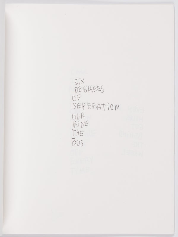 Dream Wheels Poems: Poems about driving (SIGNED).