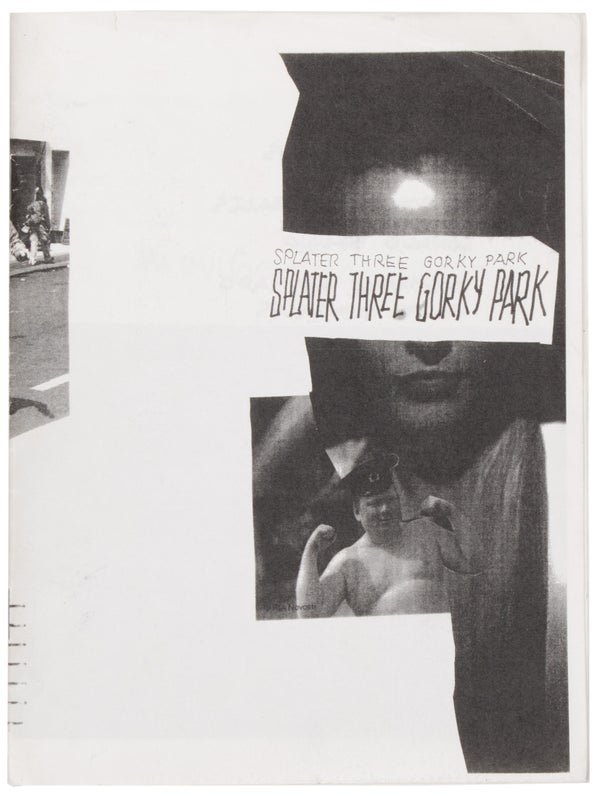 Item #30512 Splater Three Gorky Park (SIGNED). Mark Gonzales