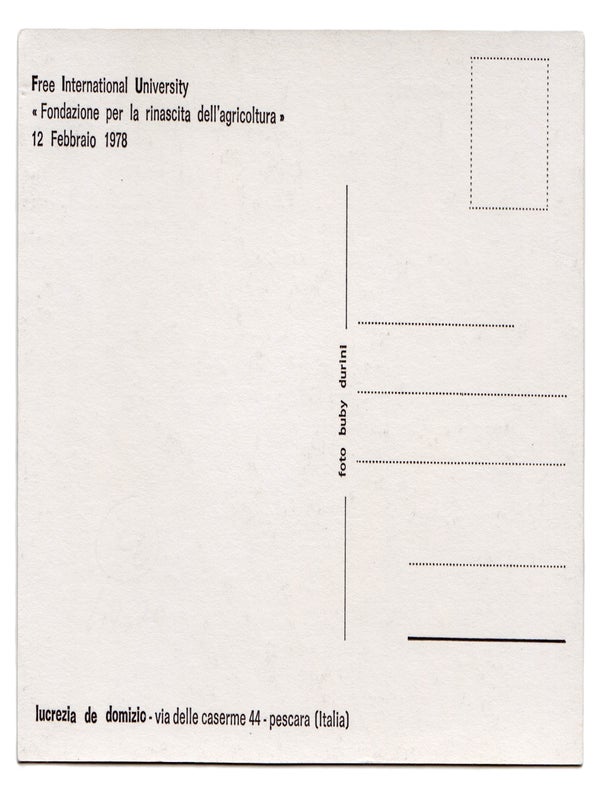Fondazione per la Rinascita dell'Agricoltura (Announcement Cards).