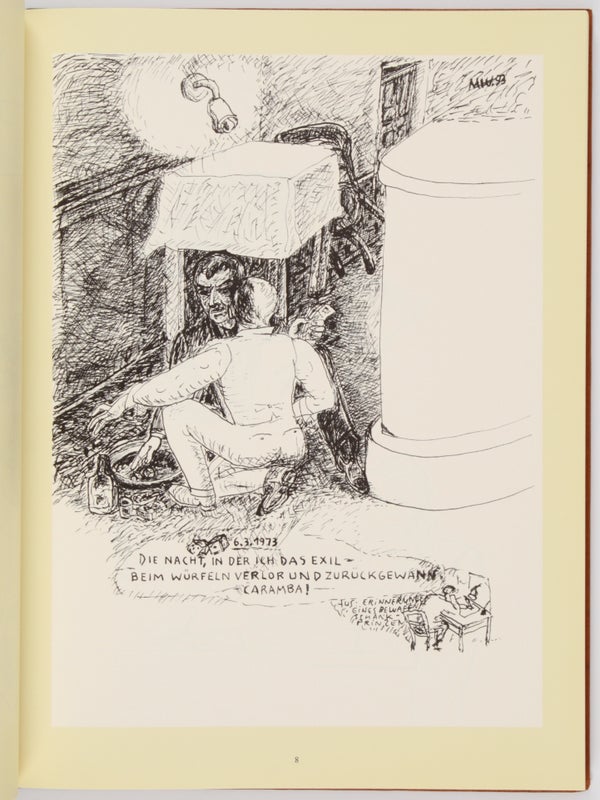 Aufzeichnungen eines bewaffneten Schankprinzen. Im Exil, 1972-1979 (Signed).