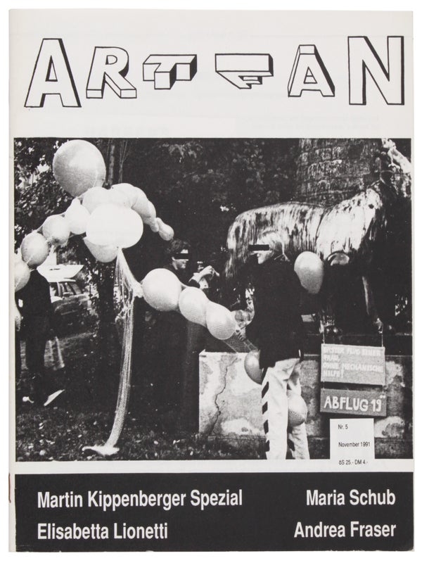 Item #30575 Artfan Nr. 5: Martin Kippenberger Spezial. Martin Kippenberger