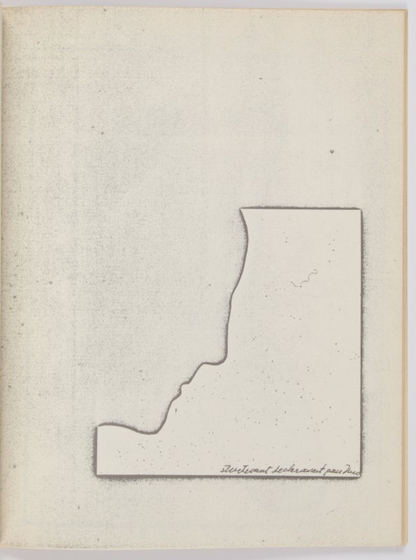 Studies for Warhols' Marilyns, Beuys' Actions and Objects, Duchamps' Etc. Including Film (Inscribed).