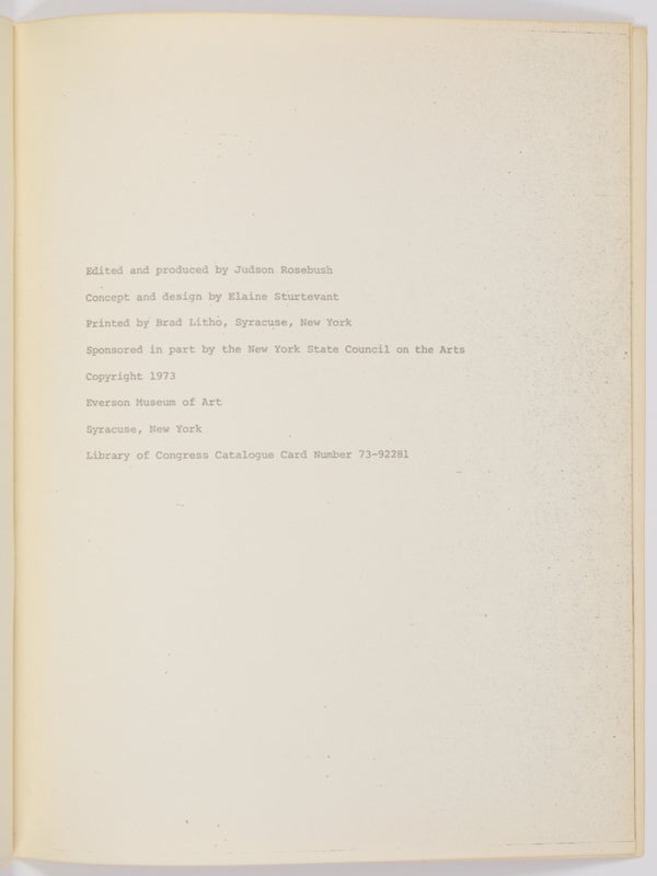 Studies for Warhols' Marilyns, Beuys' Actions and Objects, Duchamps' Etc. Including Film (Inscribed).