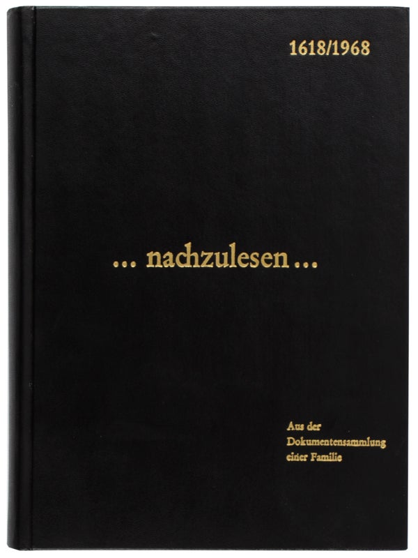 Item #30635 Nachzulesen … Briefe und Lebenserinnerungen aus der Ahnenfamilie unserer Kinder...
