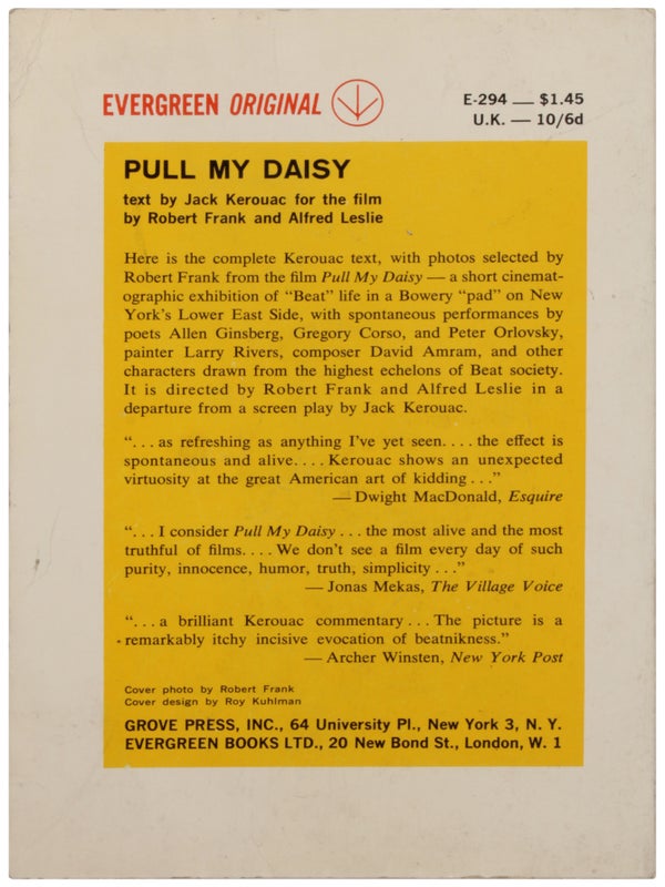 Pull My Daisy.
