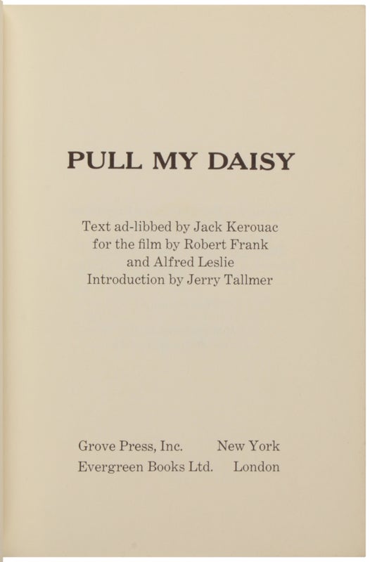 Pull My Daisy.