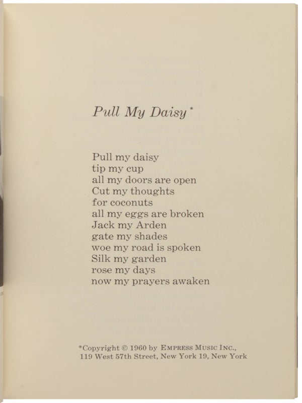 Pull My Daisy.