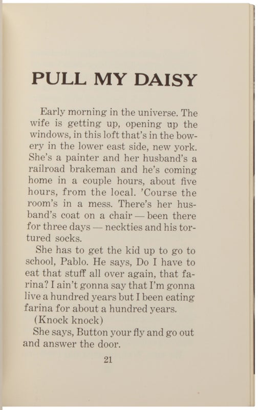 Pull My Daisy.
