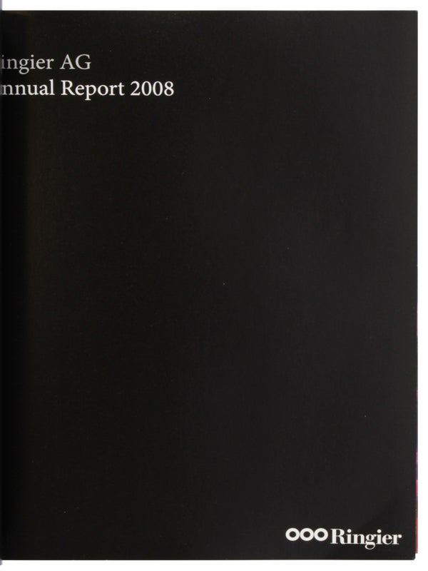 Ringier AG: Annual Report 2008.