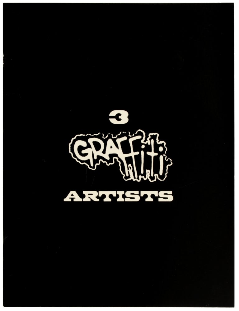 Item #30785 3 Graffiti Artists: Exhibition of Graffiti Paintings by A-One, NOC + Toxic. Noc A-One, and Toxic.