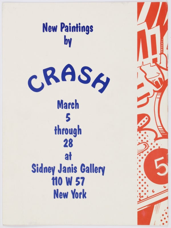 New Paintings by Crash.