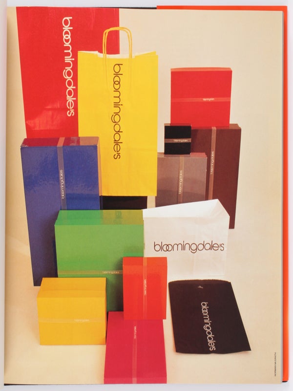 Design: Vignelli (Inscribed).