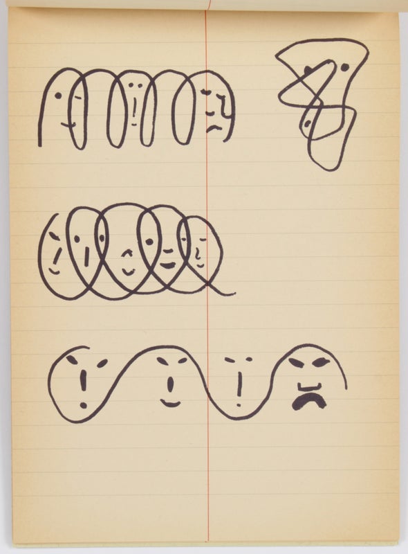 Stenoblock, 1970 (Signed).