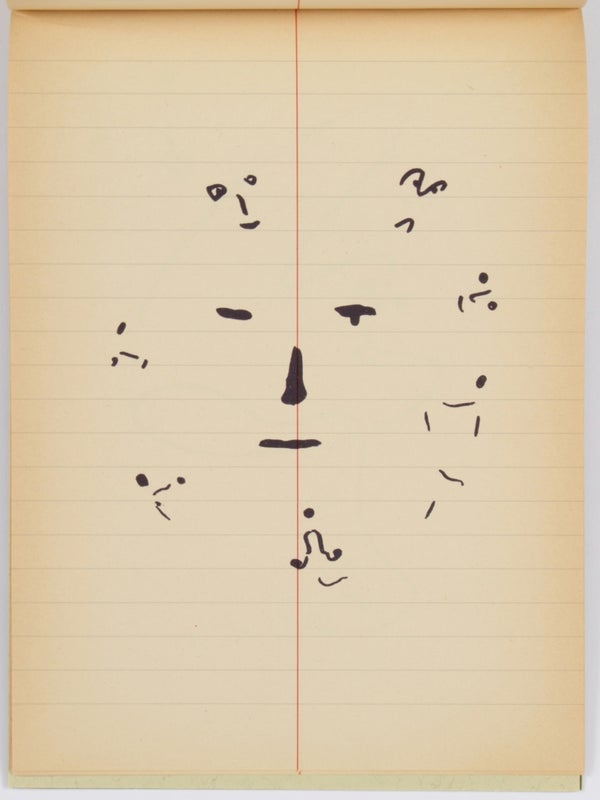 Stenoblock, 1970 (Signed).
