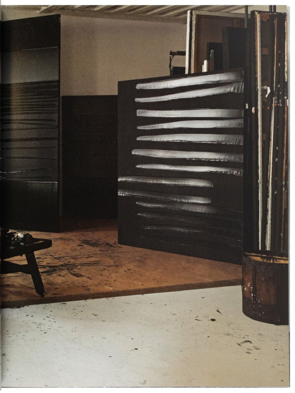 Pierre Soulages: New Paintings.