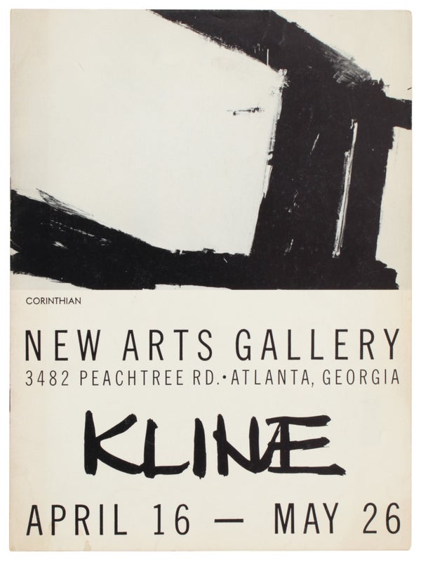 New Arts Gallery Presents: Recent Paintings and Drawings by Franz Kline (Two Volumes).