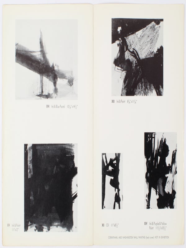New Arts Gallery Presents: Recent Paintings and Drawings by Franz Kline (Two Volumes).
