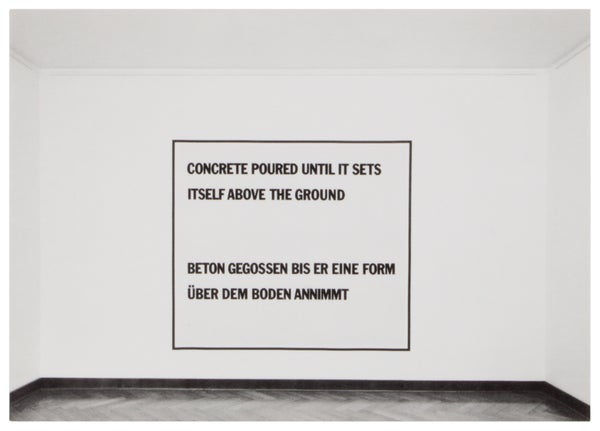 Lawrence Weiner: 7 Postkarten.