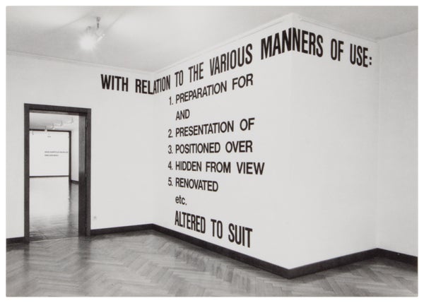 Lawrence Weiner: 7 Postkarten.