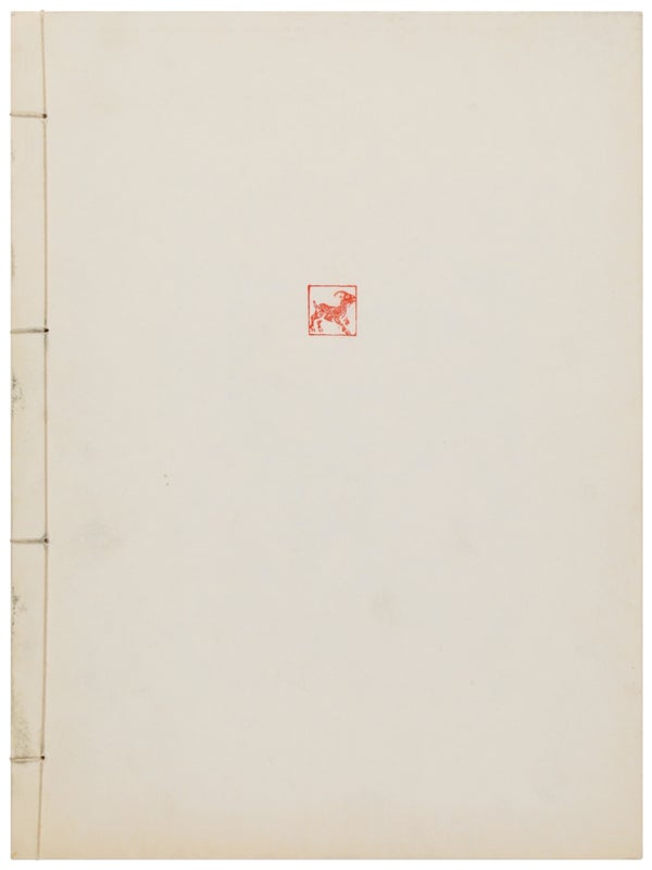 Item #31136 Empire of the Goat (One of 33 Copies, Signed). Christopher Wool