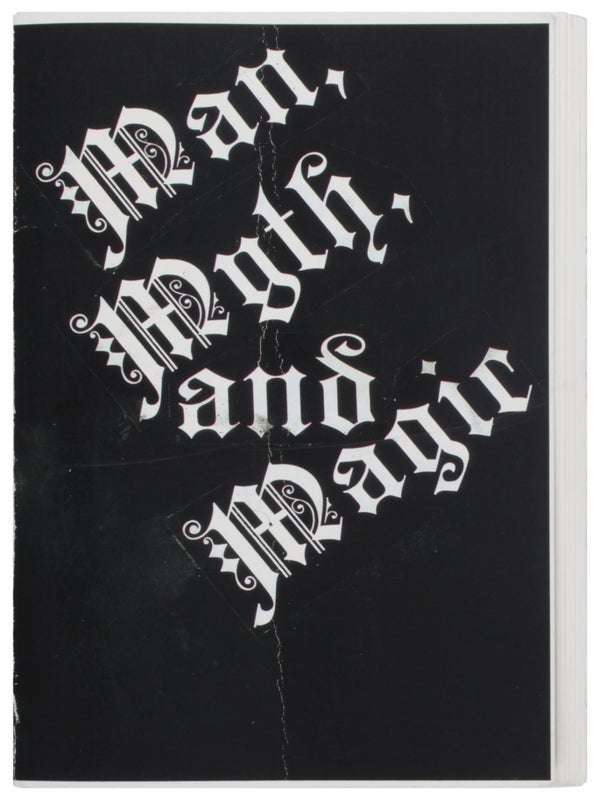 Item #31198 Man, Myth, and Magic (Graffiti-Signed). Dash Snow