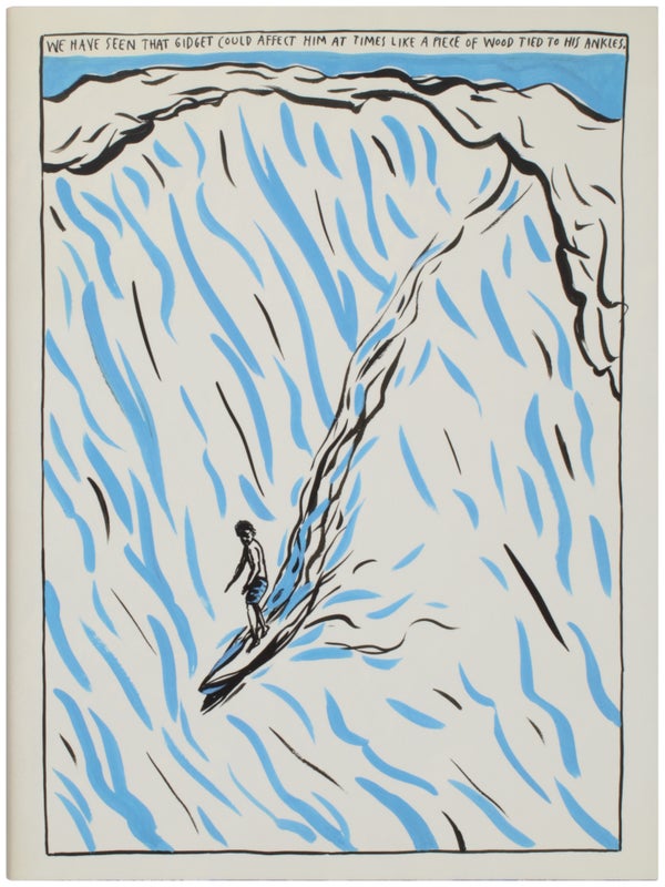 Item #31361 Raymond Pettibon: Surfers, 1985-2015 (Signed with Drawing). Raymond Pettibon
