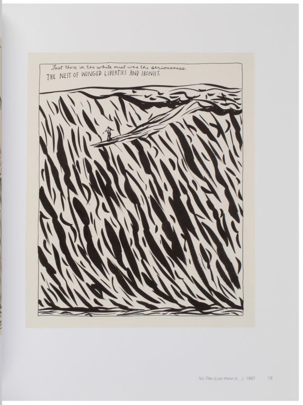 Raymond Pettibon: Surfers, 1985-2015 (Signed with Drawing).