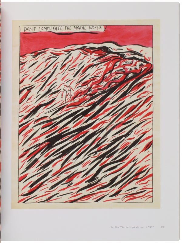 Raymond Pettibon: Surfers, 1985-2015 (Signed with Drawing).