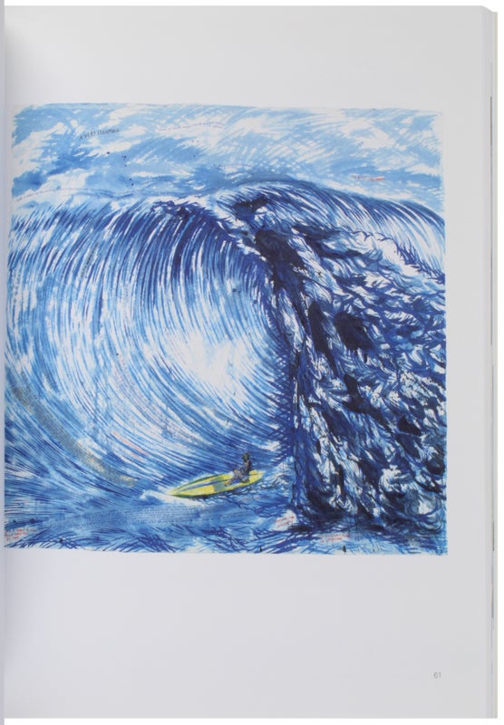 Raymond Pettibon: Surfers, 1985-2015 (Signed with Drawing).
