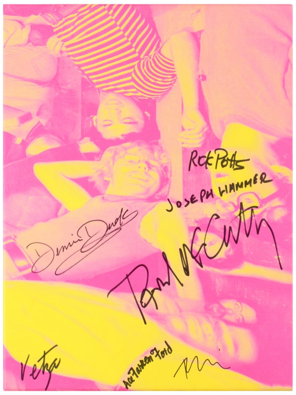 Item #31423 LAFMS Box Box (Signed). Mike Kelley Los Angeles Free Music Society, Paul McCarthy