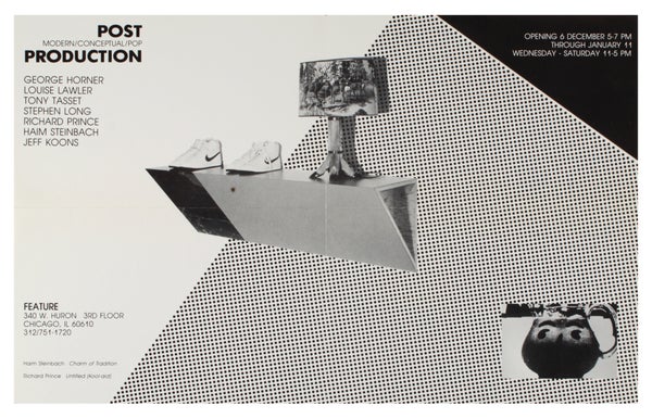Item #31562 Post Production: Modern/Conceptual/Pop (Exhibition Poster). Richard Prince, Haim...