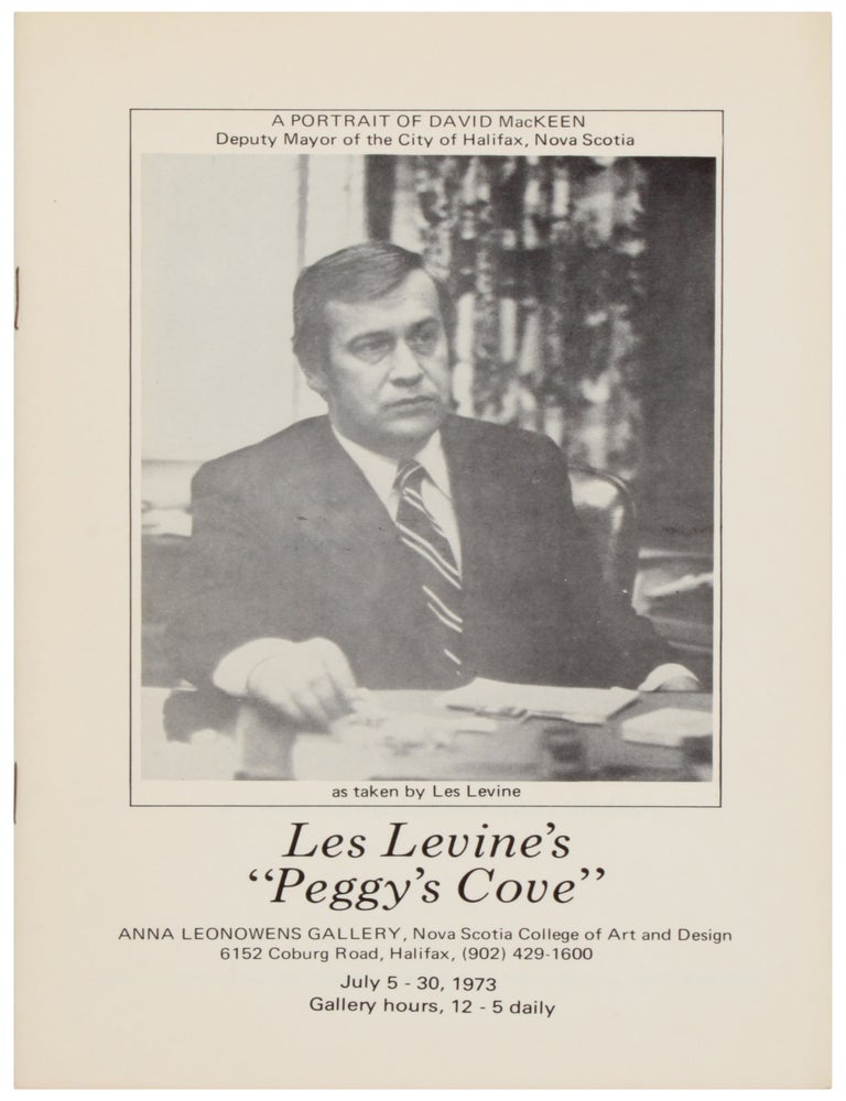Item #31594 Les Levine's 'Peggy's Cove.'. Les Levine.