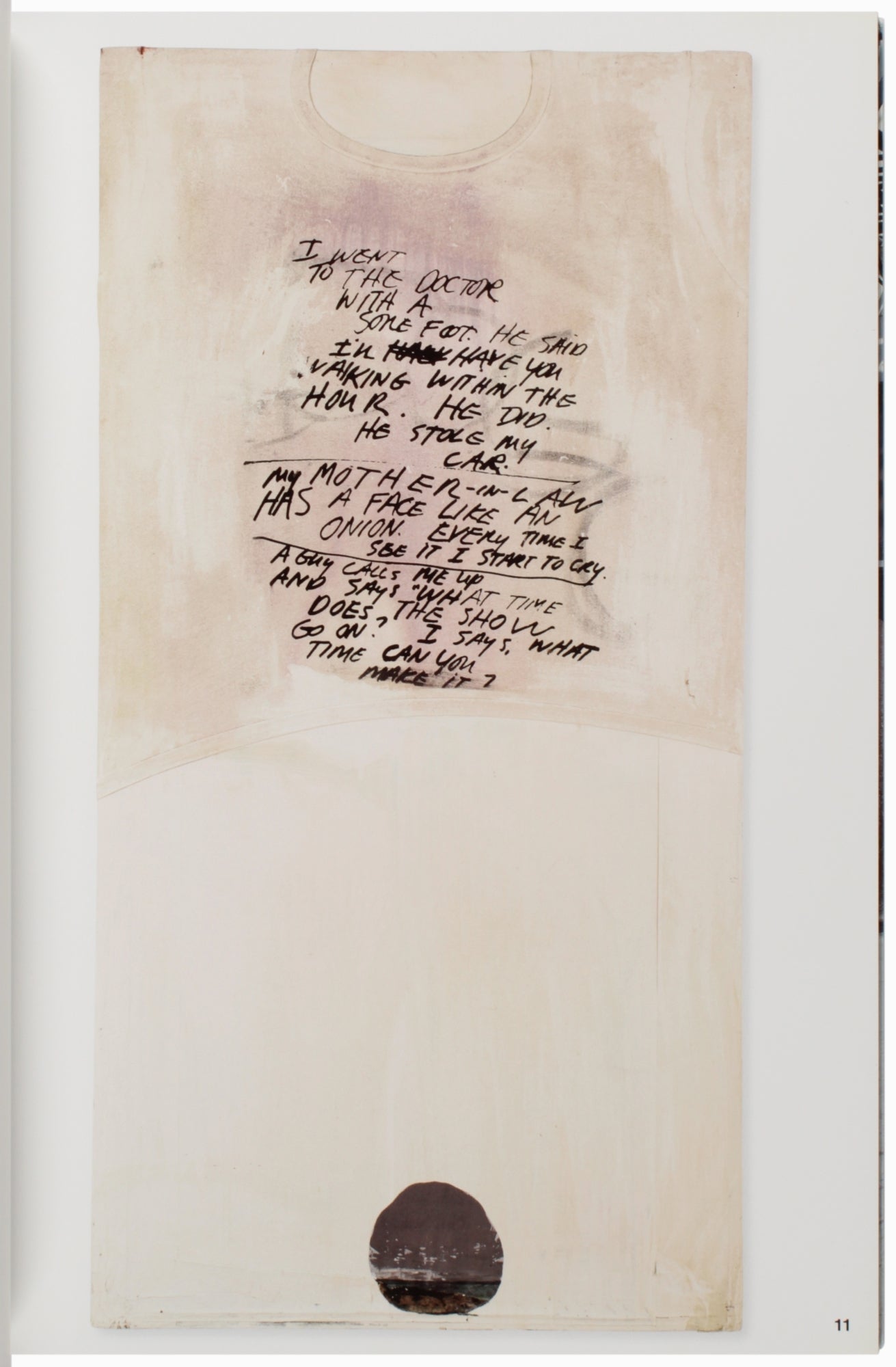 Richard Prince: T-Shirt Paintings: Hippie Punk | Richard Prince